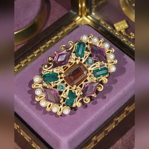 Large Mid-Century Brooch